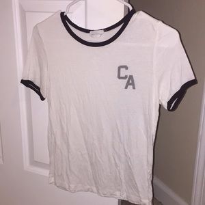 Tilly's white cotton t shirt